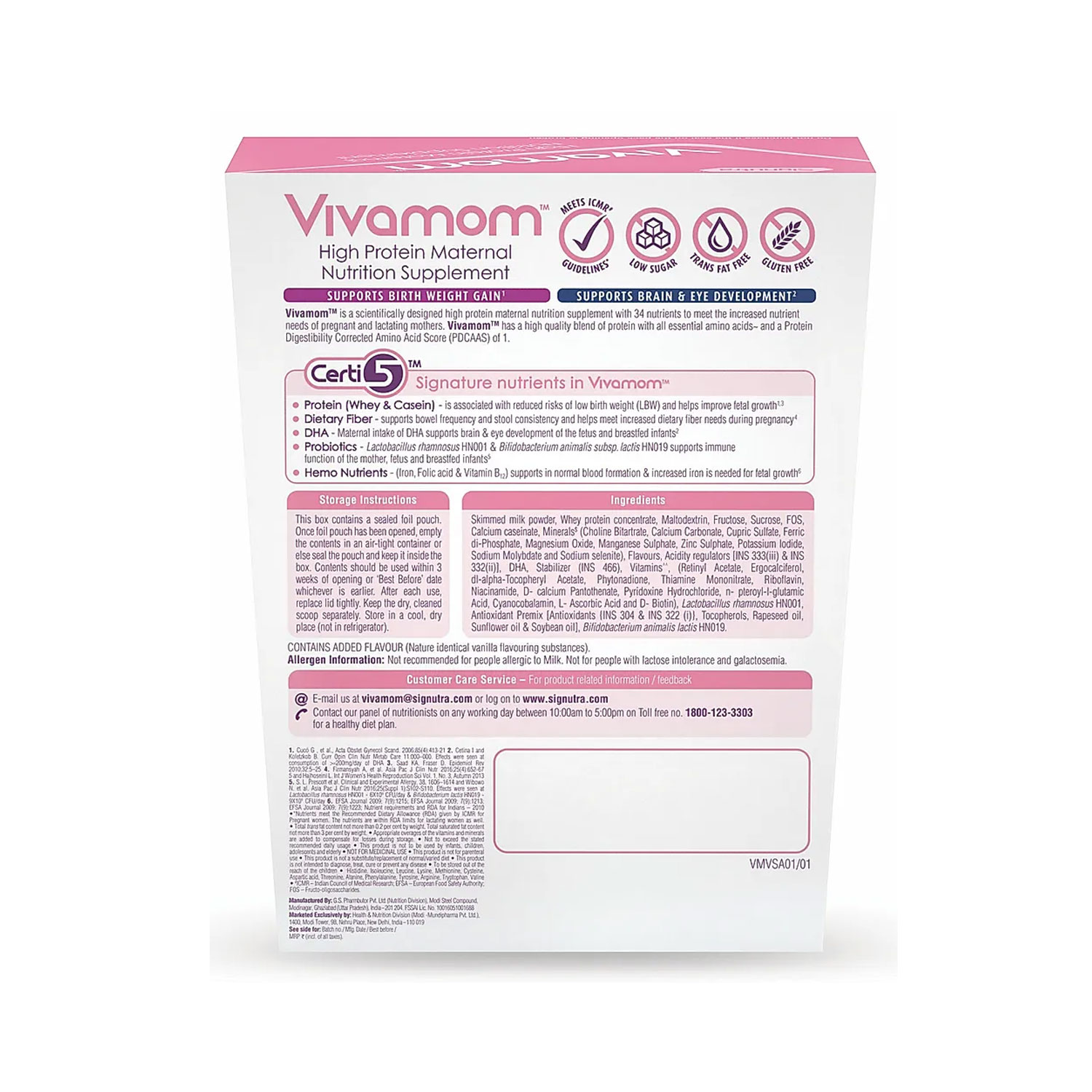 Signutra Vivamom Maternal Nutritional Supplement For Pregnant And