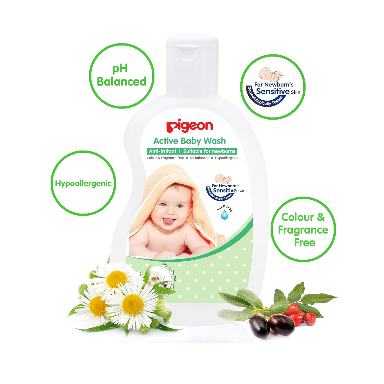 Pigeon-Active-Baby-Wash-200ml-5