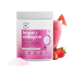 Wellbeing Nutrition Korean Beauty Collagen Peptides Strawberry Watermelon Flavor - 250g