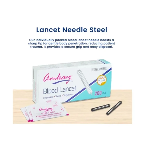 Lancet Needle Steel