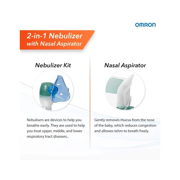 Nebulizer with Nasal Aspirator