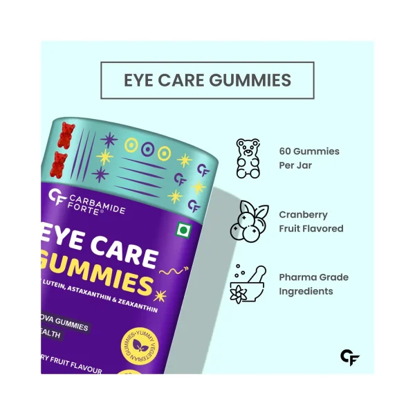 Carbamide Forte Eye Care Gummies (60 Gummies)