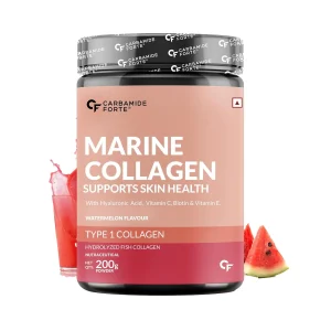 Carbamide Forte Marine Collagen Powder for Skin Health (Watermelon Flavour) 200g