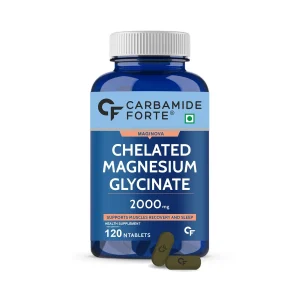 Carbamide Forte Chelated Magnesium Glycinate for Men and Women (120 Tablets)