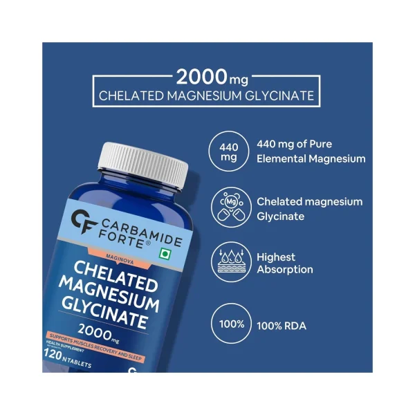 Chelated Magnesium Glycinate 2000 mg