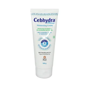 Cebhydra Moisturizing Cream with Ceramides, Butter and Hyaluronic Acid 100g