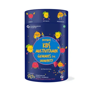 Carbamide Forte Kids Multivitamin Gummies for Immunity (90 Gummies)