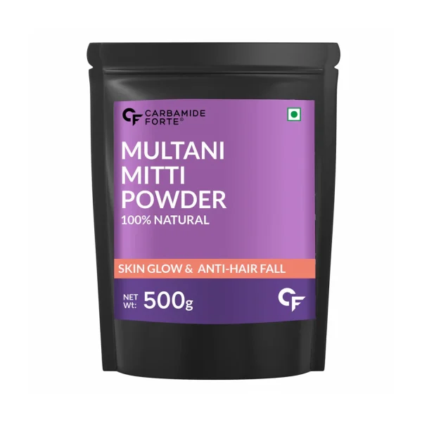 Carbamide Forte Multani Mitti Powder for Skin and Hair Fall (500g)