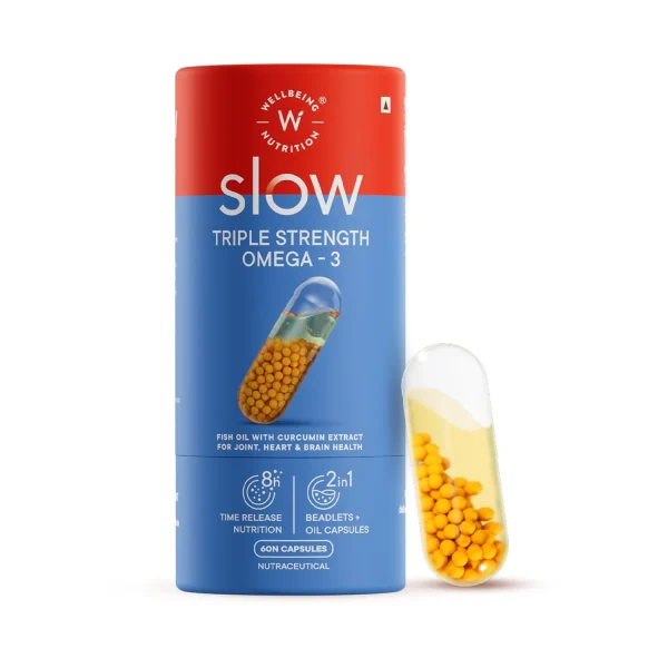Wellbeing Nutrition Triple Strength Omega 3 Capsules