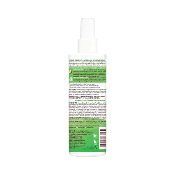 Palmer’s Coconut Oil Formula Moisture Boost Leave in Conditioner 250ml