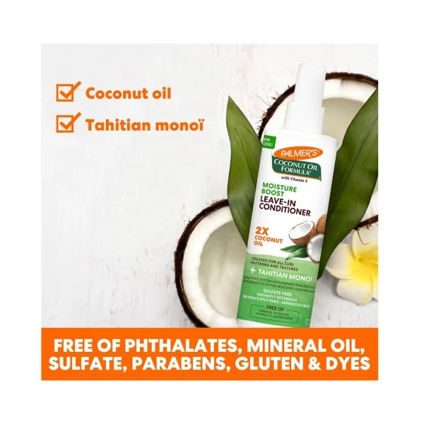 Palmer’s Coconut Oil Formula Moisture Boost Leave in Conditioner 250ml