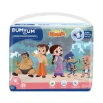 Bumtum Chota Bheem Ultrasoft Baby Diaper Pants XL 12 to 17 Kg