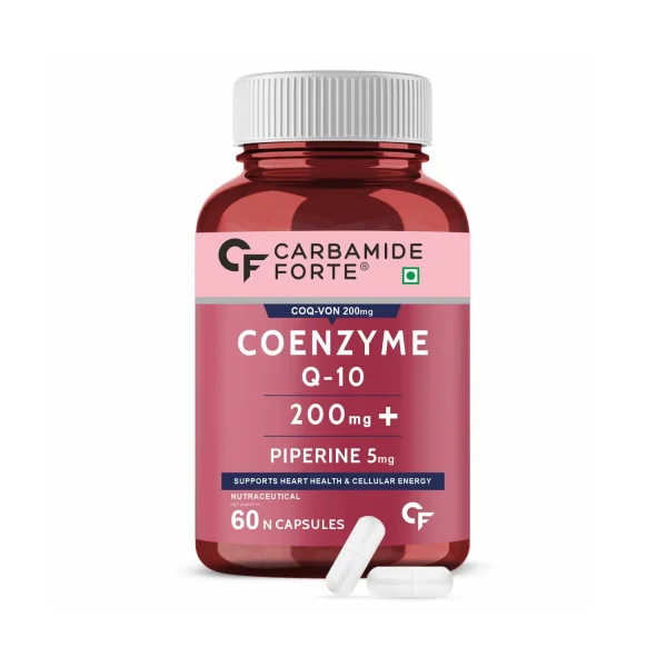Carbamide Forte Coenzyme Q10 200mg - 60 Capsules