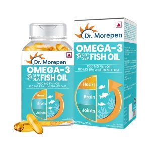 Dr Morepen Omega3 Deep Sea Fish Oil 1000 mg 60 Softgels