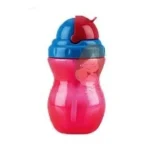 Nuby Flip it Thin Straw Cup for Babies from 12+ Months (320 ml)