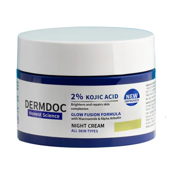 Dermdoc 2% Kojic Acid Glow Night Cream 50g