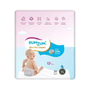 Bumtum Ultra Slim UV Protected Diaper Pants - XL (20 Diapers)