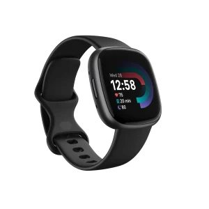 Fitbit Versa 4 - Black/Graphite Aluminium