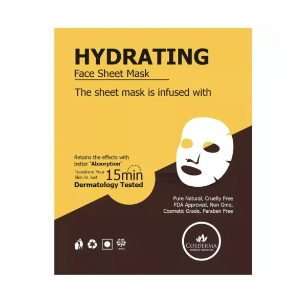 hydrating face sheet mask