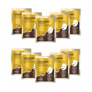 Cosderma Collagen Face Sheet Mask (Pack of 10)