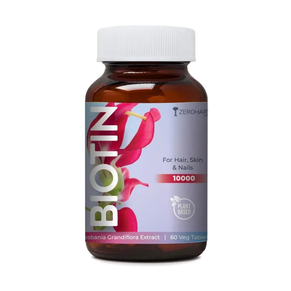 Zeroharm Sciences Biotin 10000mcg Tablet - 60 Tablets