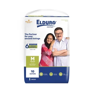 Elduro Regular Open Tape Diapers Medium - 10 Diapers