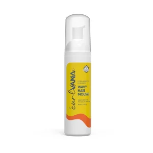 Curlvana Extra-Definition Non-Sticky Wavy Hair Mousse (80ml)
