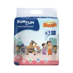 Bumtum Chota Bheem Ultrasoft Baby Diaper Pants 72 Diapers