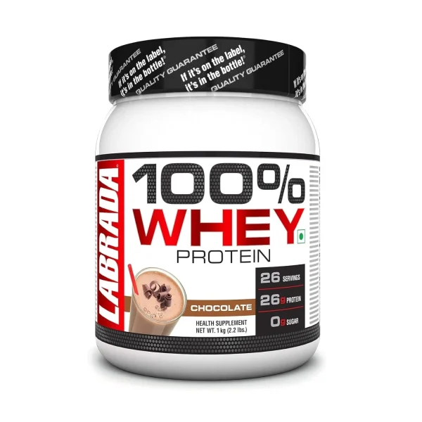 Labrada 100% Whey Protein Powder 2.2lbs - 1kg (Chocolate)