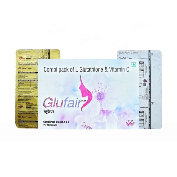 Glufair L-Glutathione And Vitamin C Tablets