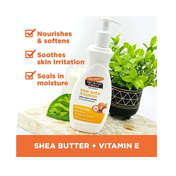shea butter + vitamin E