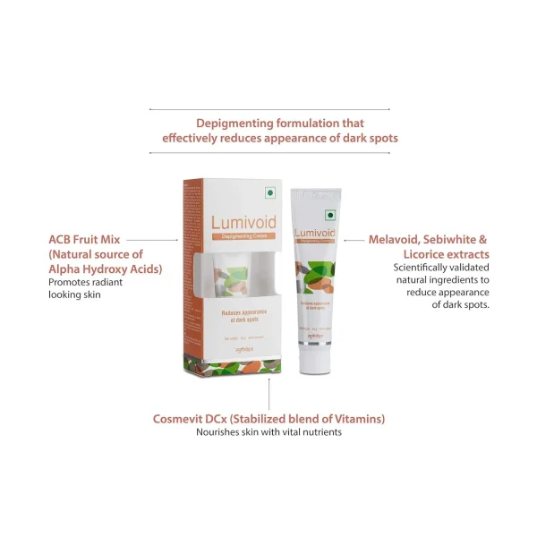 Buy Lumivoid Depigmenting Cream 30g Cureka