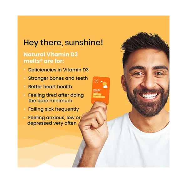 benefits of Wellbeing Nutrition Melts into Natural Vitamin D3