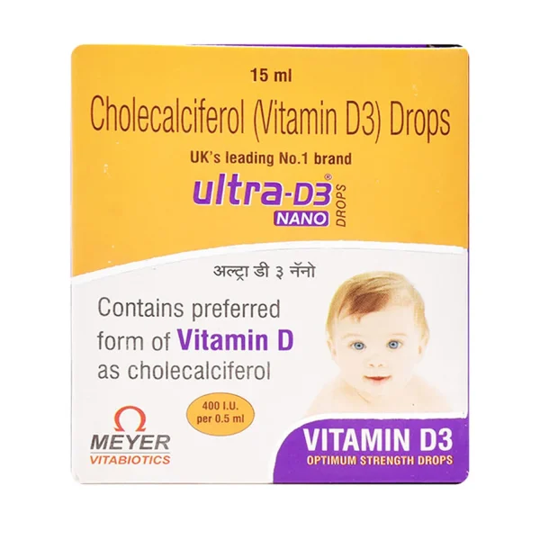 Vitabiotics Ultra D3 Nano Drops for Children 15ml