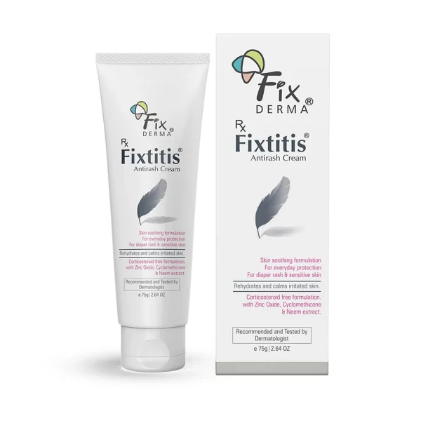 FixDERMA Fixtitis Diaper Anti Rash Cream for Baby – 75g