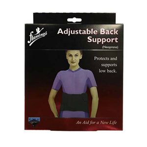Flamingo Adjustable Back Support Neoprene OC2367