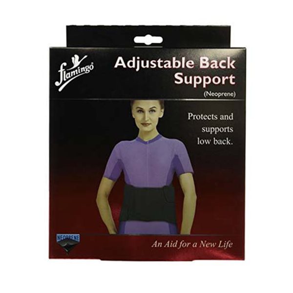 Flamingo Adjustable Back Support Neoprene OC2367