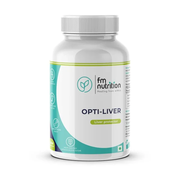 FM Nutrition Opti Liver Capsule - 60 Capsules FM Nutrition Opti Liver Capsule - 60 Capsules