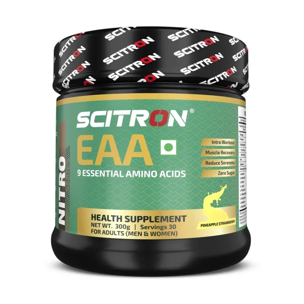 Scitron Nitro EAA Powder 30 Servings - 300g (Pineapple Strawberry)