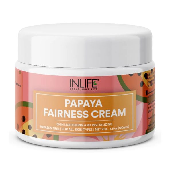 Inlife Natural Papaya Fairness Cream (100gm)