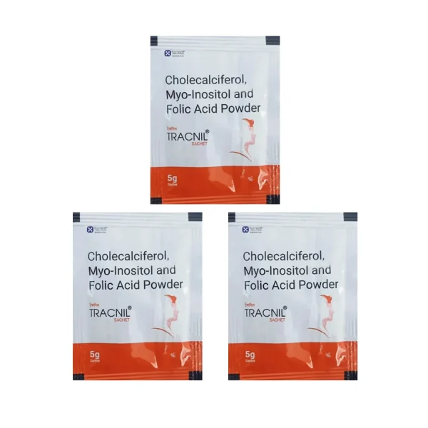 Curatio Tracnil Sachets for PCOS Curatio Tracnil Sachets for PCOS – (Pack of 3 each 5g)