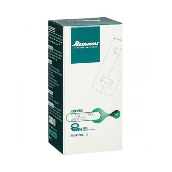 Romsons Agility Krepex Elastic Crepe Bandage 10x4cm