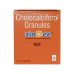 Zindee Cholecalciferol 60000 IU Sachets (8 x 1gm)