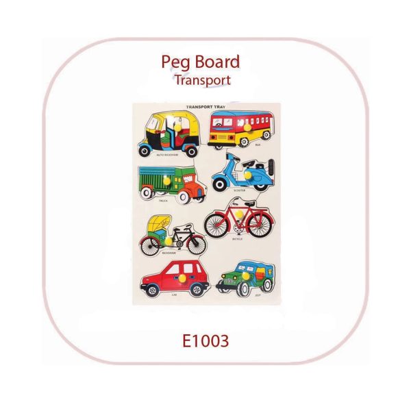 Divine Peg Board Transport (E1003)