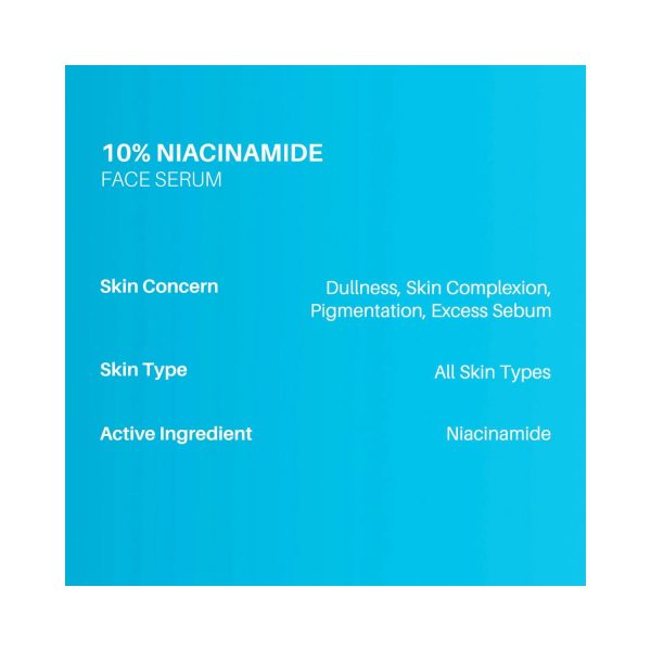 Dermdoc 10% Niacinamide Face Serum