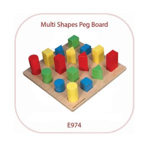 Divine Multi Shaped Peg Board (E974)