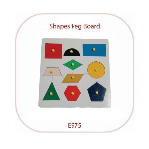 Divine Shapes Peg Board (E975)