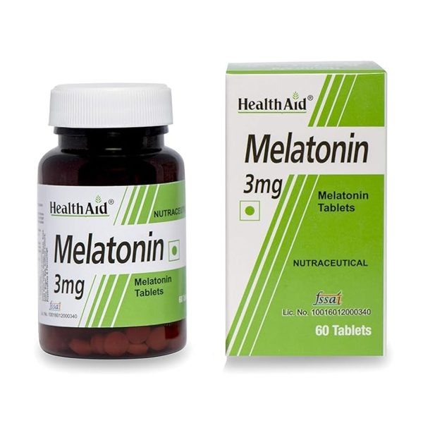 HealthAid Melatonin 3mg (60 Tablets) HealthAid Melatonin 3mg (60 Tablets)
