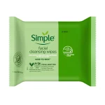 Simple Kind to Skin Clean Face Wipes (25pcs)