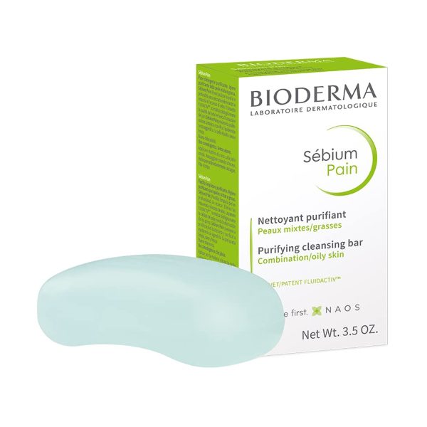 Bioderma Sebium Pain Purifying Cleansing Bar (100 gm)